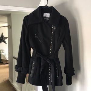 Black winter jacket